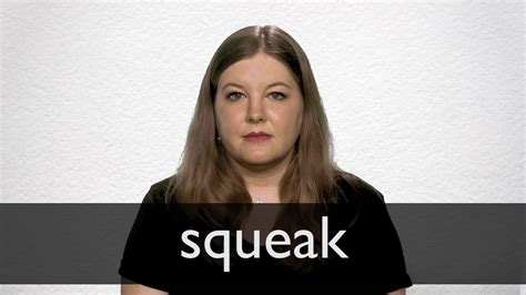 squeak pronunciation